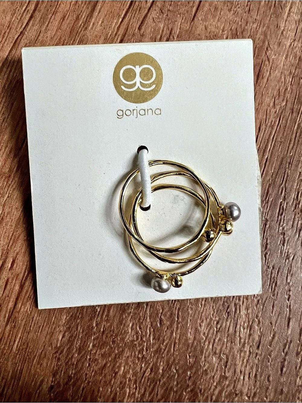 Gorjana Rings set of 3 - Size 7 RT $78 NWT